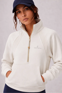 CloudForm Funnel-Neck Half-Zip Sweatshirt